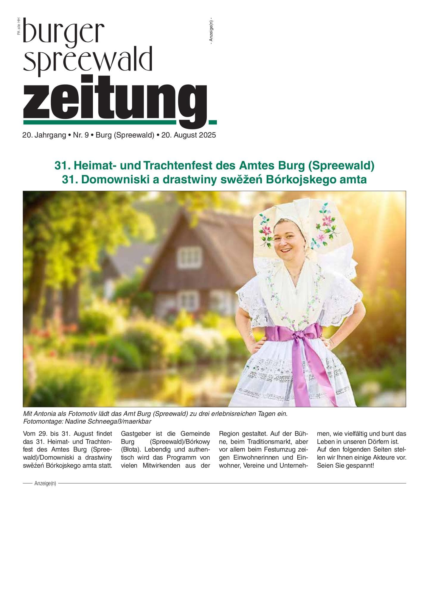 Aktuelle Veranstaltungen im Spreewald